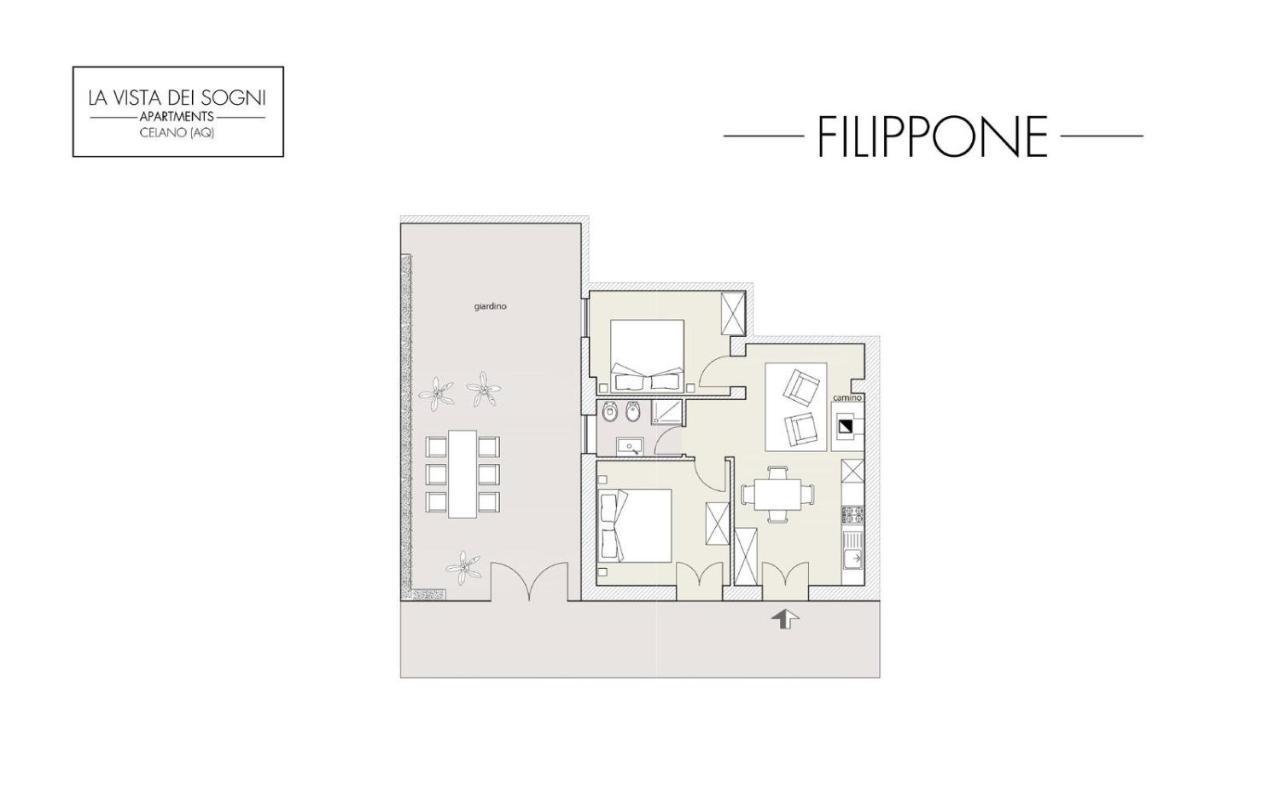 Lavistadeisogni Filippone Селано Экстерьер фото
